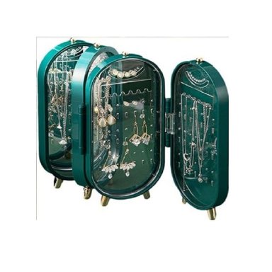 JOYERO ORGANIZADOR ACRÍLICO PLEGABLE PARA JOYAS - 4