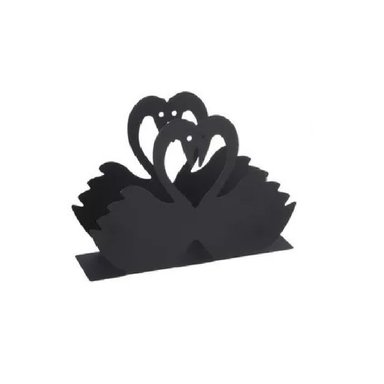 SET DE 3 SERVILLETEROS EN FORMA DE CISNE