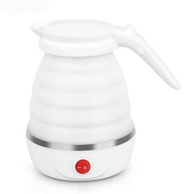 HERVIDOR DE AGUA PLEGABLE 600 ML PORTATIL SILICONA