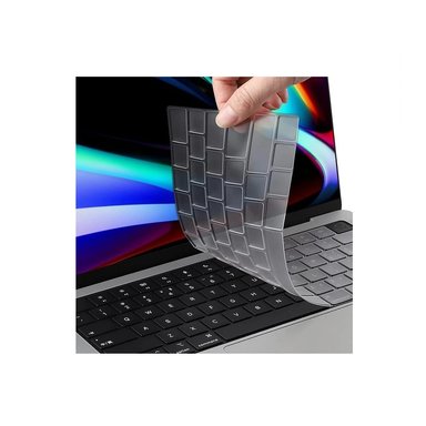 PROTECTOR TRANSPARENTE DE TECLADO DE MACBOOK PRO 13.3 (A2338) - 1