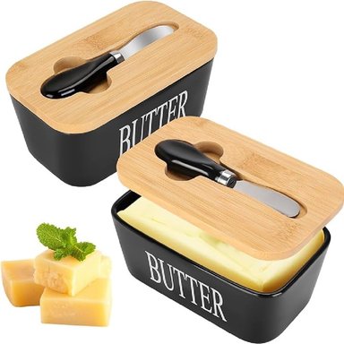 MANTEQUILLERA CON TAPA