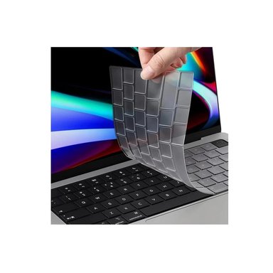 PROTECTOR TRANSPARENTE DE TECLADO ESPAÑOL DE MACBOOK PRO 14 (A2442) - 1