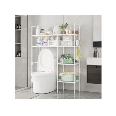 ORGANIZADOR DE BAÑO DE 2 PISOS COLOR BLANCO