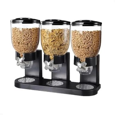 DISPENSADOR DE CEREALES 3 EN 1 CON SISTEMA DOSIFICADOR