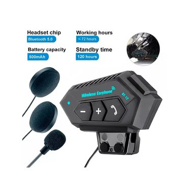AUDÍFONOS BLUETOOTH PARA CASCO - 3