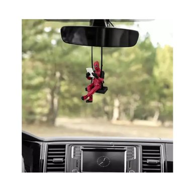 ADORNO DEADPOOL COLGANTE PARA AUTO TM - 1