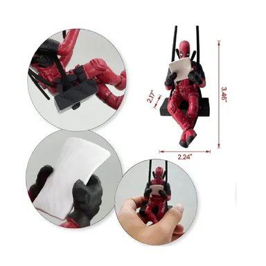 ADORNO DEADPOOL COLGANTE PARA AUTO TM - 3
