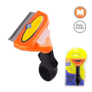 REMOVEDOR PERRO Y GATO FUNAMEI TALLA M CEPILLO DE PELOS FURMINATOR MEDIANO