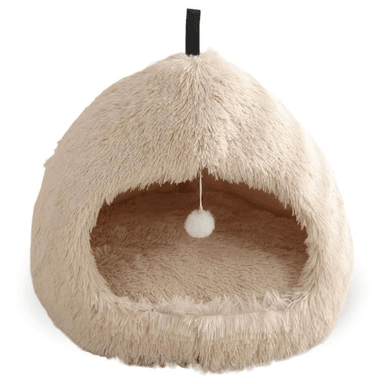 CAMA CUEVA PARA MARCOTAS – BEIGE