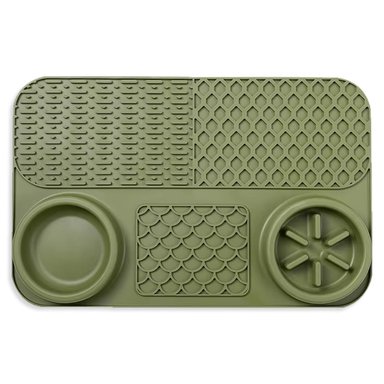 COMEDERO ANTI ANSIEDAD, ANTIDESLIZANTE, INTERACTIVO PARA PERROS LICK MAT