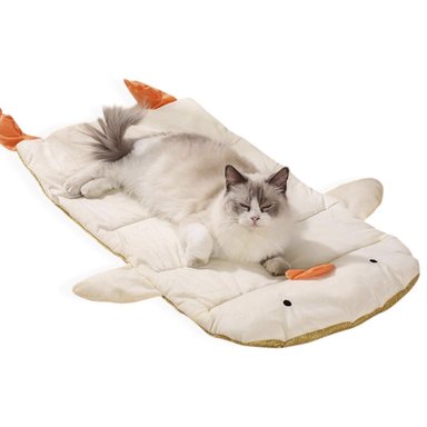 ALFOMBRA TAPETE CAMA PARA GATOS PATITO