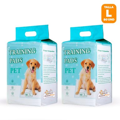 PACK DE 2 PAÑALES DE PISO TALLA L 60X60CM