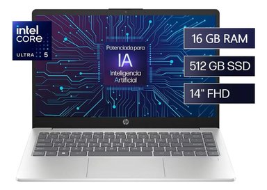 NOTEBOOK HP 14-EP1001LA LIGERA 14' FULL HD IPS ULTRA 5 125H 16GB 512GB W11