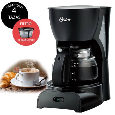 CAFETERA OSTER BVSTDCDR5B-053 FILTRO 4 TAZAS NEGRO - 3