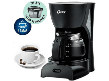 CAFETERA OSTER BVSTDCDR5B-053 FILTRO 4 TAZAS NEGRO - 4