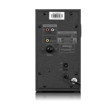 PARLANTE 2.1 MICRONICS SWING MIC S6001BT 60 WATTS BLUETOOTH - 2