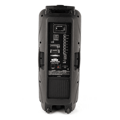 PARLANTE BLUETOOTH HALION PHA-210B ACTIVO DOBLE 10" 2UHF MIC BATERIA - 2