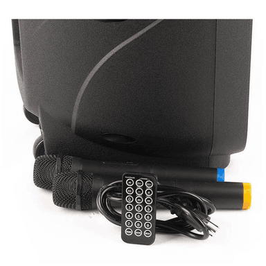 PARLANTE BLUETOOTH HALION PHA-210B ACTIVO DOBLE 10" 2UHF MIC BATERIA - 4