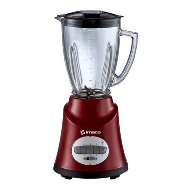 LICUADORA IMACO BL8155R 8 VELOCIDADES 500W ROJO