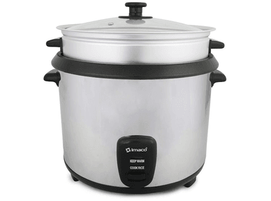 OLLA ARROCERA IMACO IRC281 METÁLICA CON VAPORERA