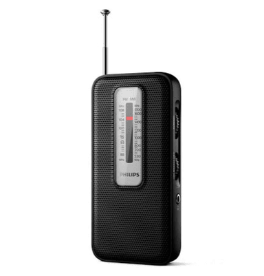 RADIO PHILIPS 100 WATTS PORTÁTIL TAR1506 AM FM - 1