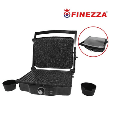 PARRILLERA FINEZZA FZ-802EG ANTIADHERENTE CON REGULADOR DE TEMPERATURA - 2