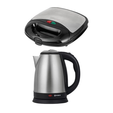 COMBO IMACO SANDWICHERA ISG014A + JARRA HERVIDORA KE1801