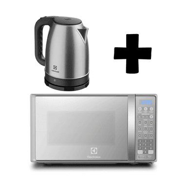 COMBO ELECTROLUX MICROONDAS + HERVIDOR ELÉCTRICO