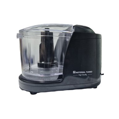 MINI PICADORA NATIONAL 300W 500 ML ST-5830 TURBO PICA - MUELE - MEZCLA - NEGRO - 3