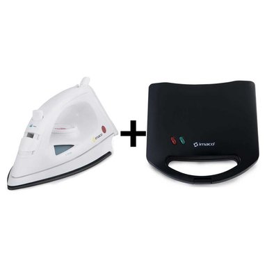 COMBO IMACO SANDWICHERA IST101N + PLANCHA ETA10