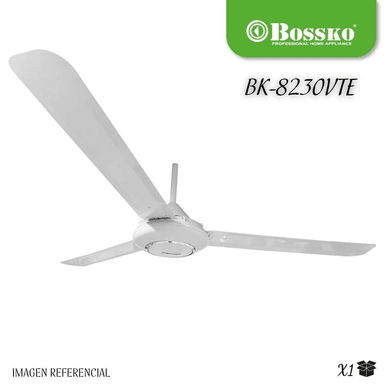 VENTILADOR TECHO BOSSKO BK-8230VTE 90 WATTS