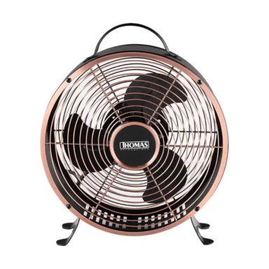 VENTILADOR RETRO THOMAS TH08NM BRONCE DE 8' CON 2 VELOCIDADES