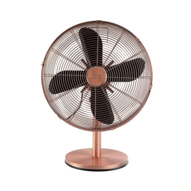 VENTILADOR RETRO THOMAS TH16CM COBRE DE 16' CON 3 VELOCIDADES