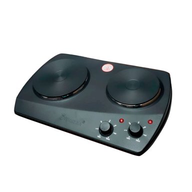 COCINA ELÉCTRICA FINEZZA FZ-203D3N 2 HORNILLAS