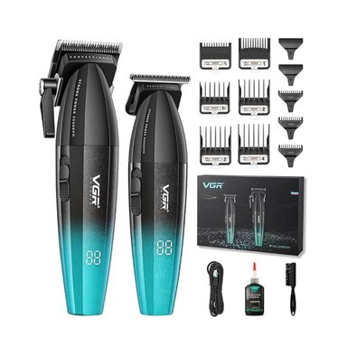 MAQUINA BARBERÍA PRO CLIPPER TRIMMER VGR V-640 S2 9000 RPM