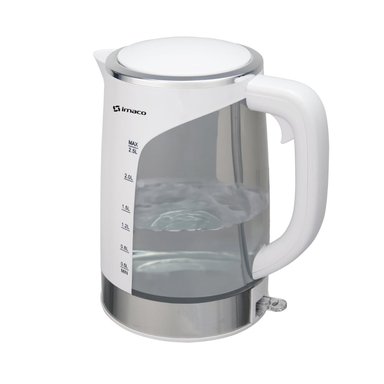 HERVIDOR ELÉCTRICO IMACO KE2500 PLÁSTICO 2.5LTS BLANCO - 2