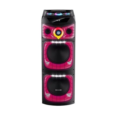 TORRE DE SONIDO HALION HA-1244 CON 02 BOCINAS DE 2*12' KARAOKE RGB - 2