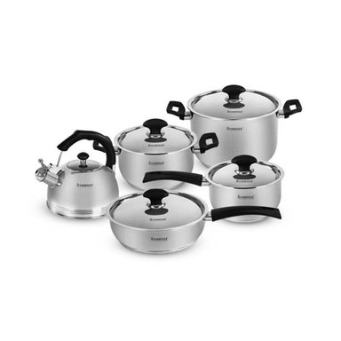 SET OLLAS FINEZZA FZ-1060TG-IN ACERO INOXIDABLE 10PZAS