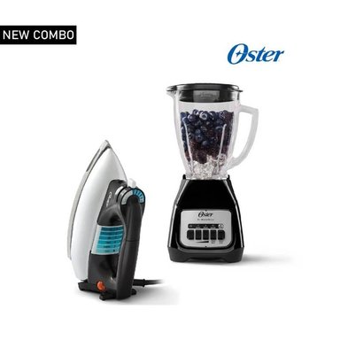 COMBO OSTER BLSTKAGBPB LICUADORA Y PLANCHA CLÁSICA