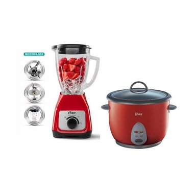 COMBO OSTER OLLA ARROCERA Y LICUADORA BLSTKAGRRD