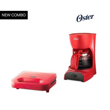 COMBO OSTER BVSTDCDR5R CAFETERA SANDWICHERA