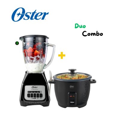 COMBO OSTER CKSTRC1700B OLLA ARROCERA Y LICUADORA BLSTKAGBPB
