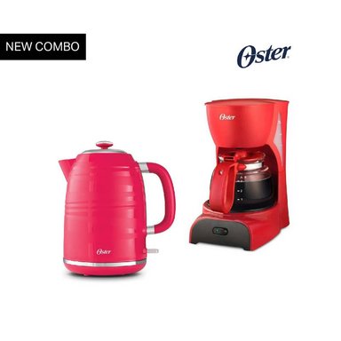 COMBO OSTER BVSTDCDR5R CAFETERA Y HERVIDOR