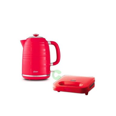 COMBO OSTER BVSTKT4177M-053 HERVIDOR SANDWICHERA.