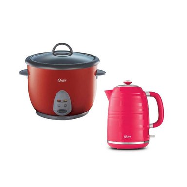 COMBO OSTER OLLA ARROCERA Y HERVIDOR BVSTKT4177M.