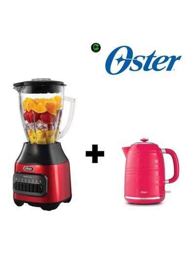 COMBO OSTER LICUADORA BLSTPEG-CPB-053 Y HERVIDORA BVSTKT4177M