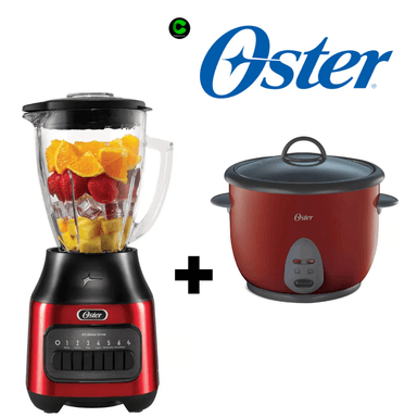 COMBO OSTER BLSTPEG-CPB LICUADORA Y OLLA ARROCERA CKSTRC1700R