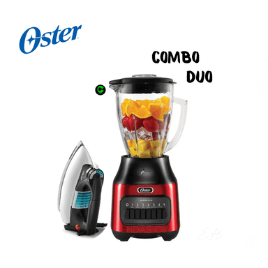 COMBO OSTER BLSTPEGCPB LICUADORA + PLANCHA CLASICA GCSTBV4119