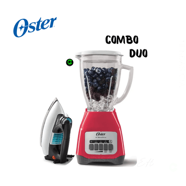 COMBO OSTER BLSTKAG-MPB LICUADORA Y PLANCHA CLÁSICA
