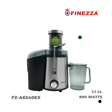 EXTRACTOR DE JUGOS DE 1.1 LITROS FINEZZA FZ-A6240EX 800W